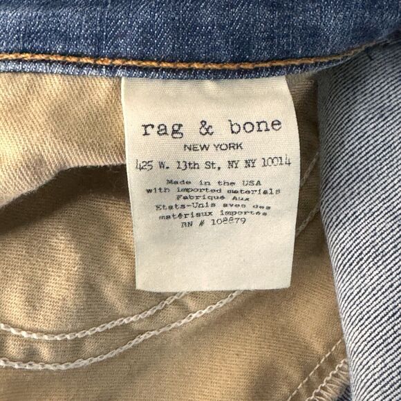 Rag & Bone Jeans Womens 0 25" Blue Ankle Skinny Basic Casual‎ Neutral Everyday - Picture 9 of 12